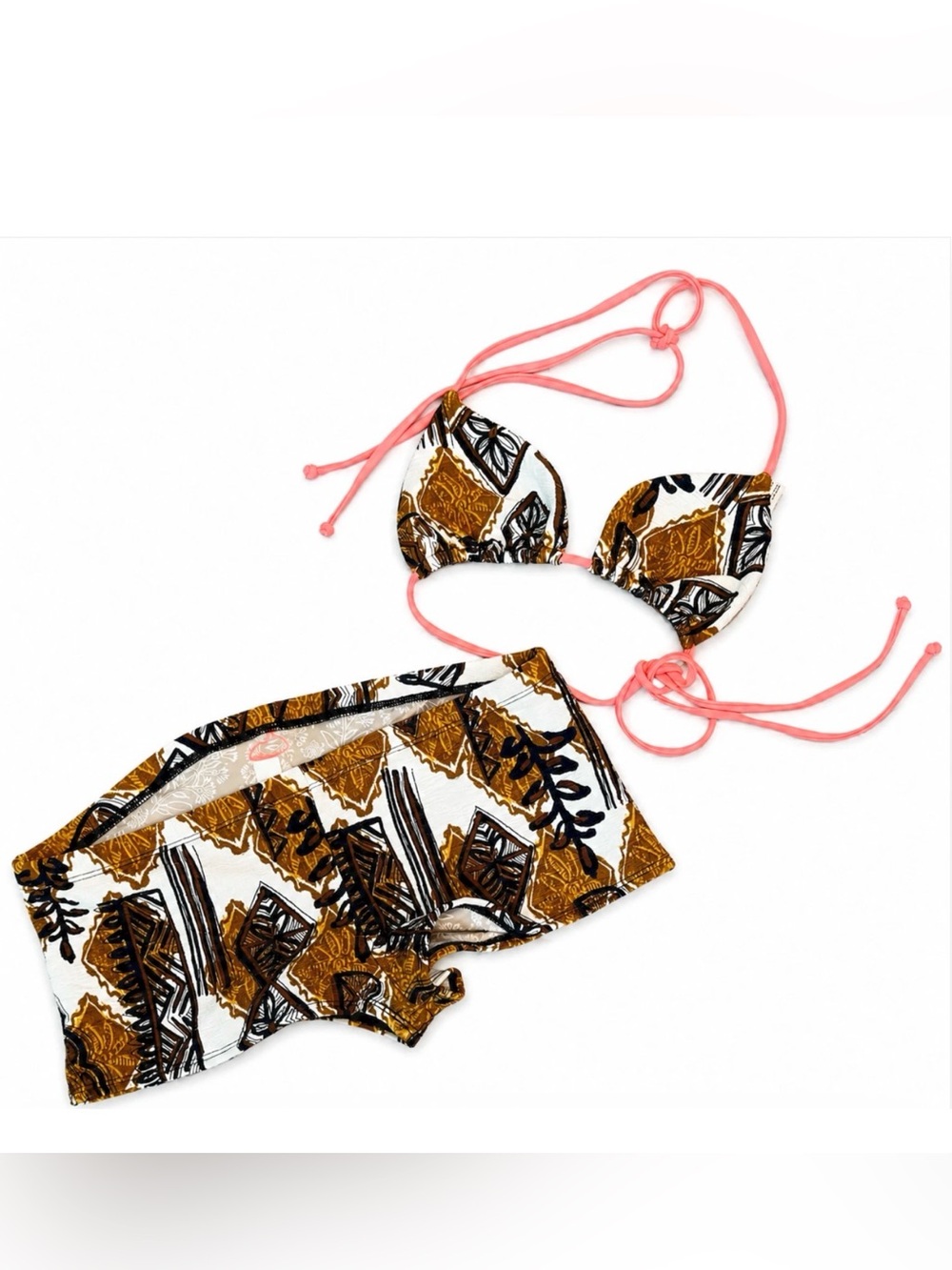 FREE PEOPLE FREE-EST MICHELLE BIKINI TOP DIXIE SHORTIE BOTTOMS SWIMSUIT SET S M